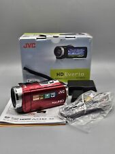 Filmadora JVC HD Everio GZ-E300 Vermelha com (2) Baterias OEM, Carregador, Cartão SD, TESTADO comprar usado  Enviando para Brazil
