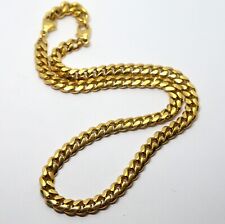 Used, PIERRE LANG BRANDED GOLD ROLLED CURB LINK CHAIN NECKLACE for sale  Shipping to South Africa