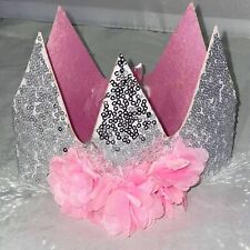 Coroa de tiara de princesa com lantejoulas para bebê menina - 1º aniversário - Halloween - fotos comprar usado  Enviando para Brazil