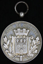 Médaille ville chartres d'occasion  Le Plessis-Robinson