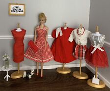 Lote/accesorios de muñeca Barbie Midge vintage con 5 etiquetas negras y ropa clonada segunda mano  Embacar hacia Mexico