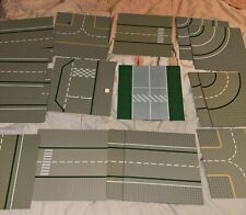 Used, Lot Of 16 Vintage LEGO City Street Road Base Plates Grey 32x32 for sale  Shipping to South Africa