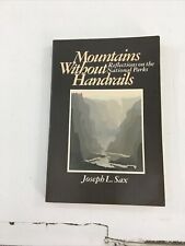 Mountains Without Handrails - Joseph L. Sax (Libro de bolsillo, 1980), usado segunda mano  Embacar hacia Argentina