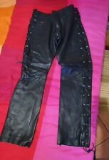 Pantaloni pelle ashylondon usato  Tramonti