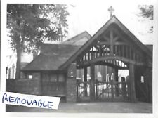 Foto antiga vintage entrada para Kirk Michael Church Ilha de Man 1934 comprar usado  Enviando para Brazil