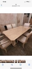 Beautiful Faux Marble Dining Table And 6 Matching Chairs ! for sale  Shipping to South Africa