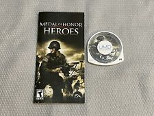 Medal of Honor: Heroes (Sony Playstation Portable PSP) Disc & Manual TESTED!! for sale  Shipping to South Africa