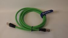 Cabo Ethernet Eonvic verde blindado de alta flexibilidade codificado X 8 pólos para RJ45 comprar usado  Enviando para Brazil