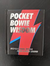 Livro Pocket Bowie Wisdom David Bowie, usado comprar usado  Enviando para Brazil