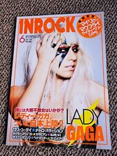 Revista Lady Gaga Inrock Japão 2009 Miley Cyrus Katy Perry Linkin Park, usado comprar usado  Enviando para Brazil