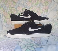 UK 11 - Buty Nike SB Zoom Air Stefan Janoski czarne białe skateboarding na sprzedaż  Wysyłka do Poland