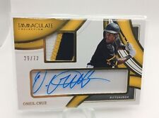 2022 Panini Immaculate Collection ONEIL CRUZ /72 3 cores RPA AUTO Rookie RC comprar usado  Enviando para Brazil