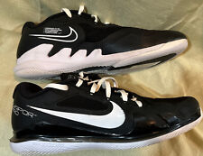 NIKE Court Air Zoom Vapor Pro Black 12 FEDERER KYRGIOS WIMBLEDON Great! for sale  Shipping to South Africa