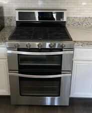 5 burner white gas oven for sale  Roseville