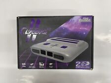 Classiq 2 HD 720p Twin Video Game System Grey/Purple for SNES/NES *OLD SKOOL* for sale  Shipping to South Africa