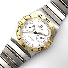 Barra completa de quartzo combinada data dia OMEGA Constellation 1448.5/431 funcionando comprar usado  Enviando para Brazil