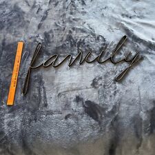 Metal family sign for sale  Spring