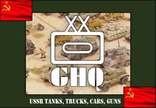 GHQ, CinC, Heroics, micro armour, 1/285, 1/300 Soviet Russian tanks, trucks. WW2, używany na sprzedaż  Wysyłka do Poland