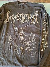 Usado, Camiseta manga longa Incantation autêntica anos 90 ponto único metal Death preta comprar usado  Enviando para Brazil