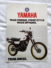 Yamaha trail bikes for sale  CHICHESTER