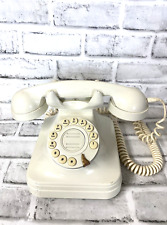 Teléfono de escritorio vintage gran teléfono princesa marfil segunda mano  Embacar hacia Argentina