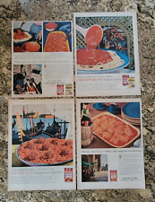 CONJUNTO de 6 anúncios impressos vintage CHEF BOY-AR-DEE sortidos comprar usado  Enviando para Brazil