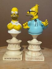 Busto Sideshow Collectibles Los Simpson Homero y Abuelo Polystone Edición Limitada. segunda mano  Embacar hacia Argentina