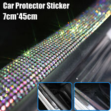 Sparkle Bling Rhinestone Door Plate Sill Scuff Cover Anti Scratch Car Stickers for sale  Shipping to Ireland