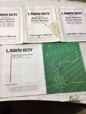 Manuales del operador Lawn-Boy 4 cada uno y 1 catálogo de ventas vintage (brd1) segunda mano  Embacar hacia Mexico