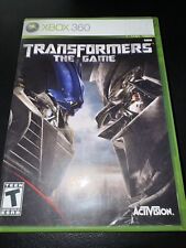 Transformers: The Game (Microsoft Xbox 360, 2007) sin manual segunda mano  Embacar hacia Argentina