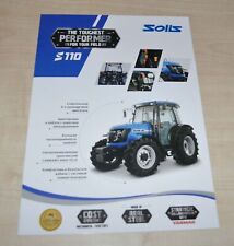 Solis 110S Tractor Brochure Broszura Broszura Indie na sprzedaż  PL