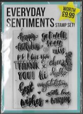 Everyday sentiments stamp for sale  IPSWICH