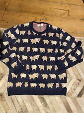 Blue sheep jumper for sale  DEREHAM