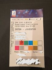 Ticket biglietto inter usato  Roma