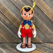 Used, Vintage 1960s Disney Pinocchio Hard Rubber 8.5” Figurine Doll R. Dakin RARE VGC for sale  Shipping to South Africa