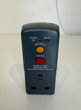 Rcd safety plug for sale  WARWICK