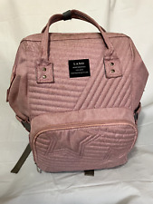 Bolsa Land mamãe e bebê chique mãe rosa bolsa fralda mochila, usado comprar usado  Enviando para Brazil