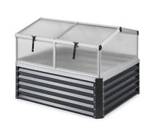 blumfeldt High Grow Advanced Raised Garden Bed Roof Mini Greenhouse Anthracite for sale  Shipping to South Africa