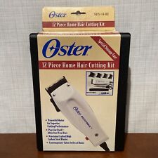 Kit de corte de cabelo Oster 12 peças para casa - Estojo de armazenamento especial - Tesouras para barbeiro, usado comprar usado  Enviando para Brazil