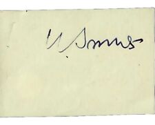 "Signed WW1/WW2 Peace Treaties" Jan Smuts Hand Signed 3X2 Card Todd Mueller COA, used for sale  Shipping to South Africa