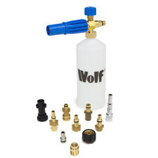 Wolf Snow Foam Applicator Soap Lance Gun with Attachments Karcher Nilfisk Gerni, used for sale  NOTTINGHAM