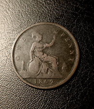 1862 british penny for sale  Ireland