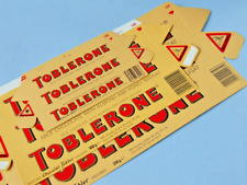 Three 1980 toblerone for sale  NOTTINGHAM