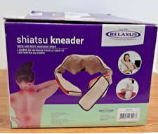 Massageador corporal Relaxus Shiatsu amassadeira envoltório com opção de calor, usado comprar usado  Enviando para Brazil