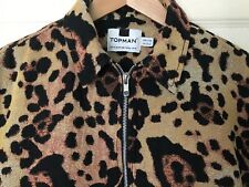 Topman designer leopard for sale  POLEGATE