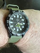 Timex Expedition Gallatin - Mostrador verde pulseira de silicone verde [TW4B25400], usado comprar usado  Enviando para Brazil