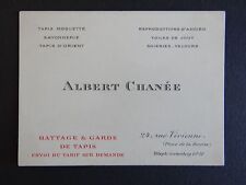 Albert chanee business d'occasion  Expédié en Belgium