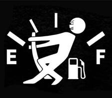 FUEL GAS TANK  EMPTY FUNNY,BOYS, GIRLS ,TRUCKS, 4X4   CAR DECAL STICKER for sale  Shipping to South Africa