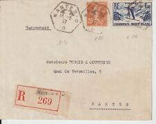 Lettre recommandée timbres d'occasion  Ossun