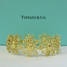 TIFFANY & Co. 18K Gold Paloma Picasso Daisy Link Bracelet 7" for sale  Los Angeles